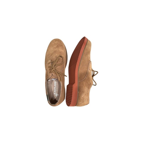 Eastland Suede Oxford Shoes Men’s Size 12 Buck Taupe NIB Ivy League Style main image 4
